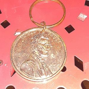 GIANT 1995 PENNY KEY RING NRMINT